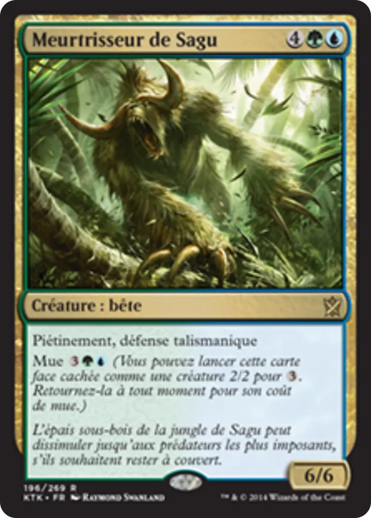 Meurtrisseur de Sagu — Khans of Tarkir — Magic: The Gathering