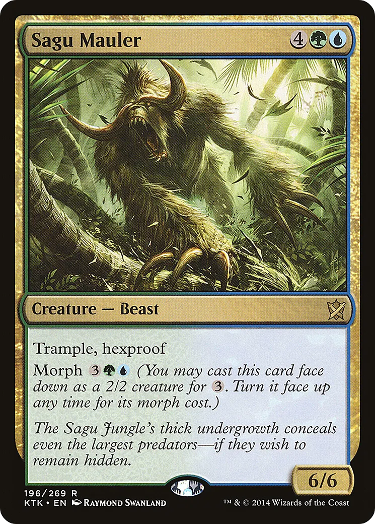 Meurtrisseur de Sagu — Khans of Tarkir — Magic: The Gathering