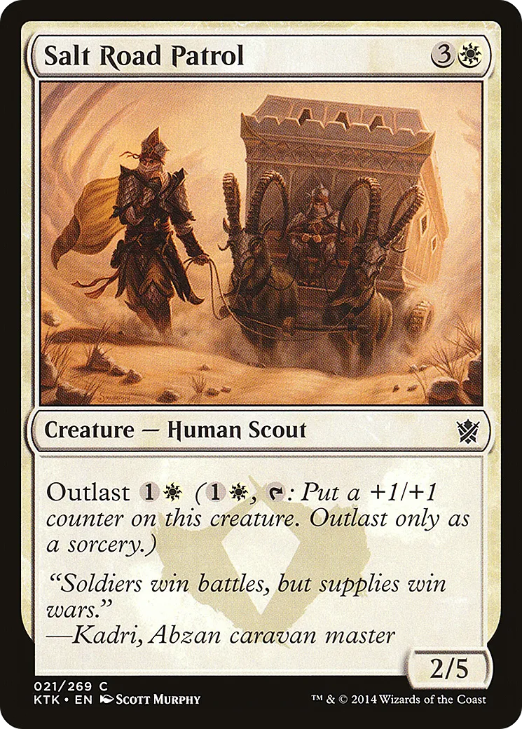 Salt Road Patrol from Khans of Tarkir - Magic: The Gathering