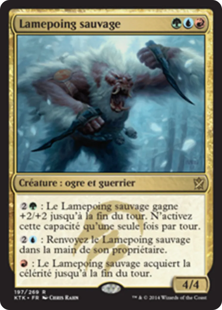 Lamepoing sauvage — Khans of Tarkir — Magic: The Gathering