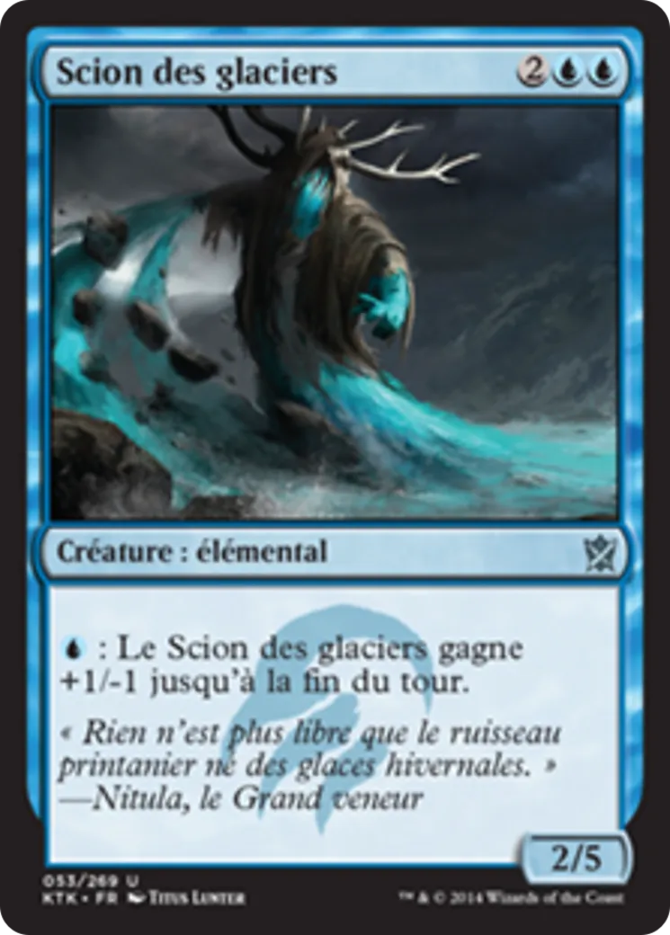 Scion des glaciers — Khans of Tarkir — Magic: The Gathering