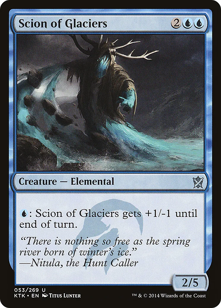 Scion of Glaciers — Khans of Tarkir — Magic: The Gathering
