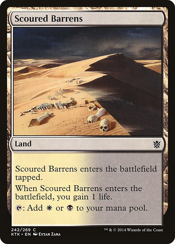 Landes érodées — Khans of Tarkir — Magic: The Gathering