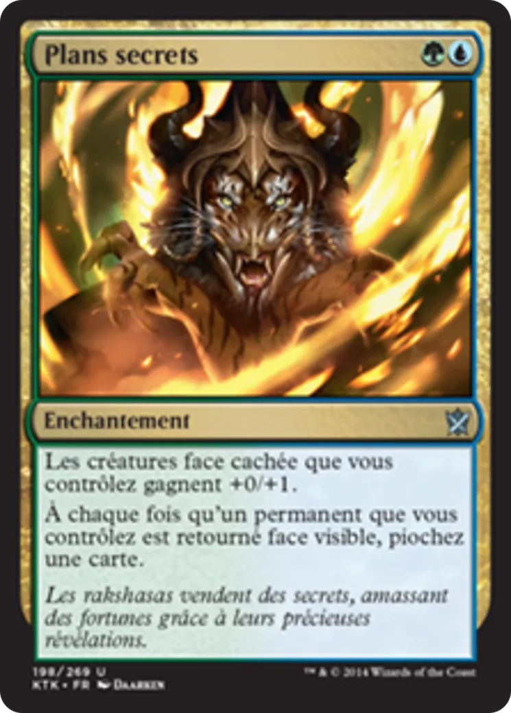 Plans secrets — Khans of Tarkir — Magic: The Gathering