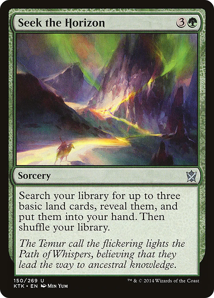 Seek the Horizon — Khans of Tarkir — Magic: The Gathering