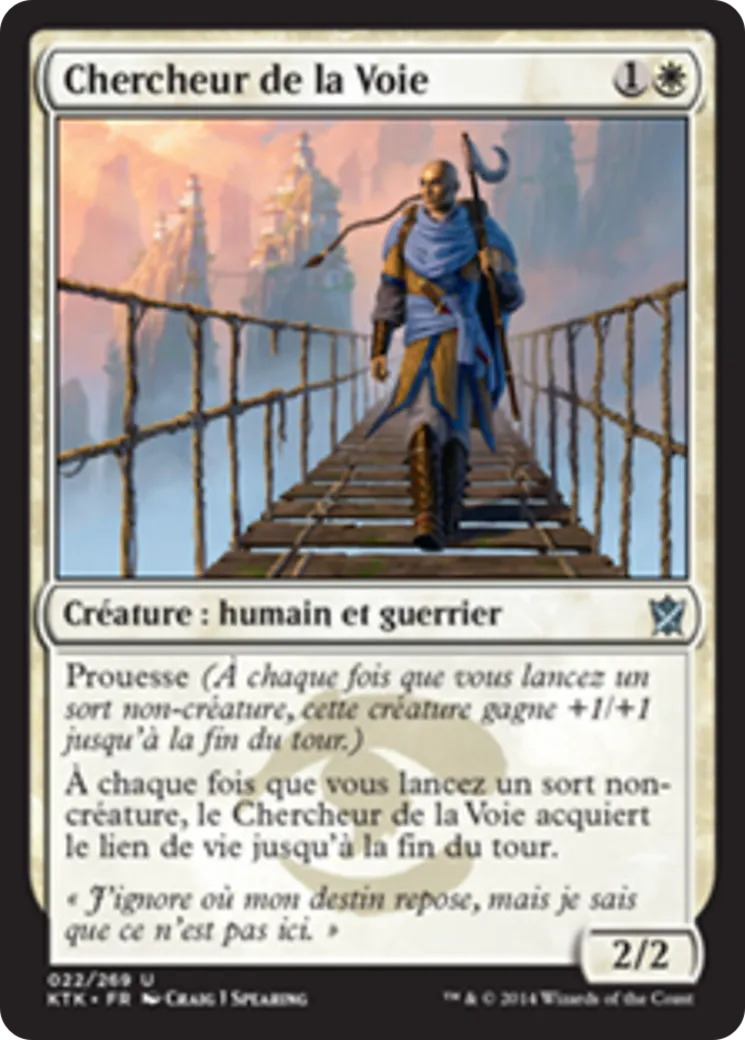 Chercheur de la Voie — Khans of Tarkir — Magic: The Gathering