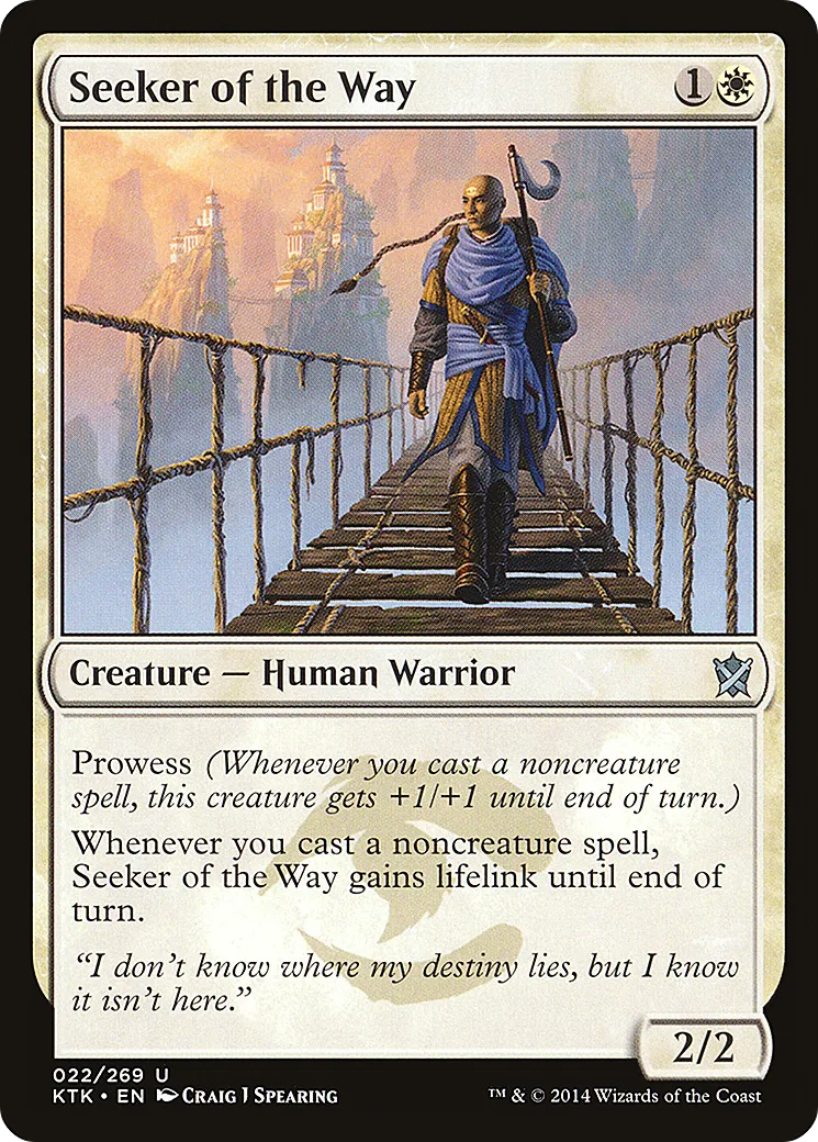 Chercheur de la Voie — Khans of Tarkir — Magic: The Gathering