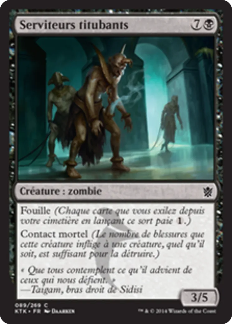 Serviteurs titubants — Khans of Tarkir — Magic: The Gathering