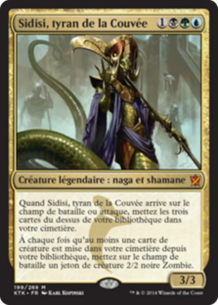 Sidisi, tyran de la Couvée — Khans of Tarkir — Magic: The Gathering