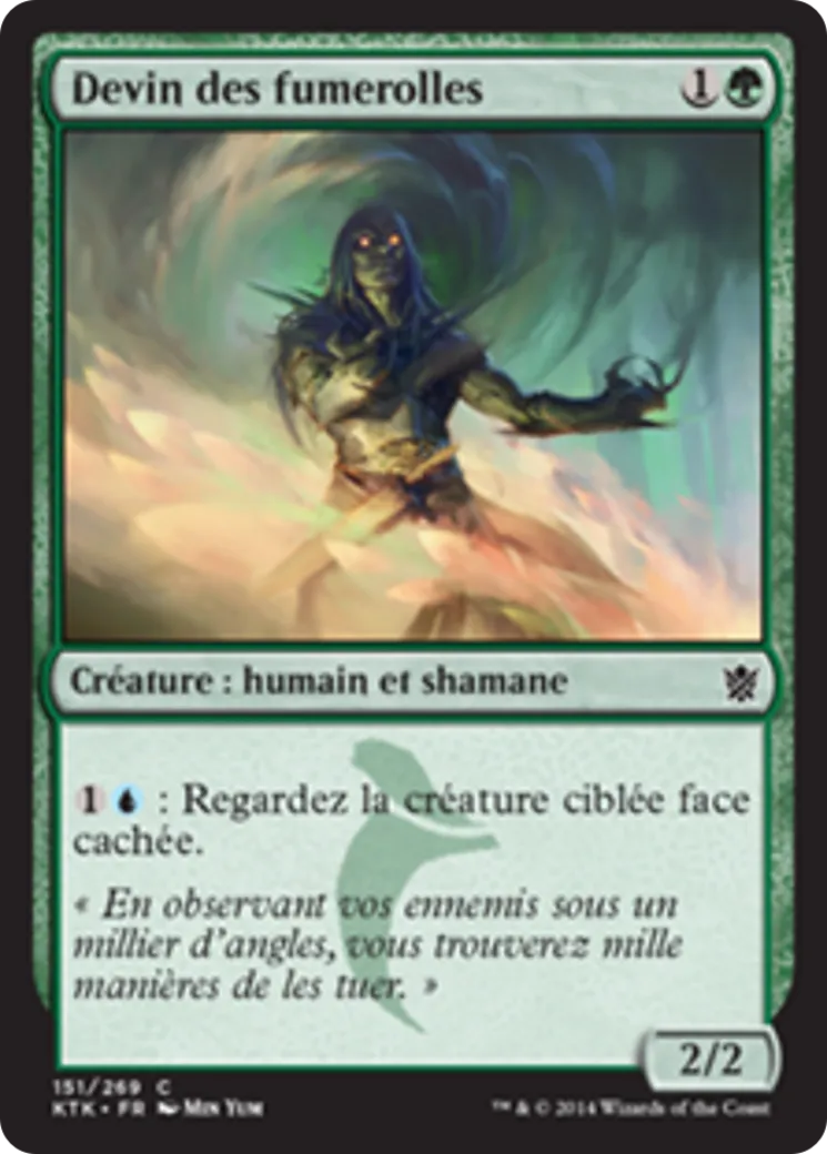 Devin des fumerolles — Khans of Tarkir — Magic: The Gathering
