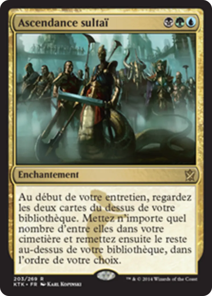 Ascendance sultaï — Khans of Tarkir — Magic: The Gathering
