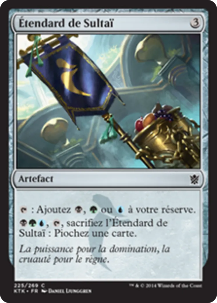 Étendard de Sultaï — Khans of Tarkir — Magic: The Gathering