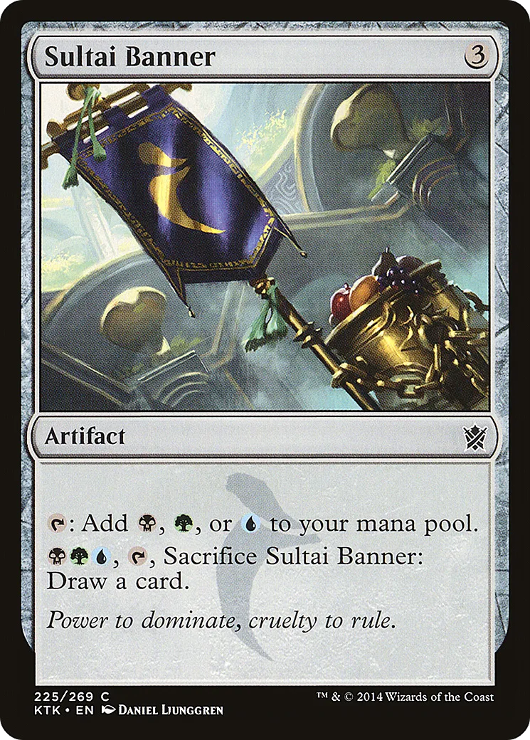 Étendard de Sultaï — Khans of Tarkir — Magic: The Gathering