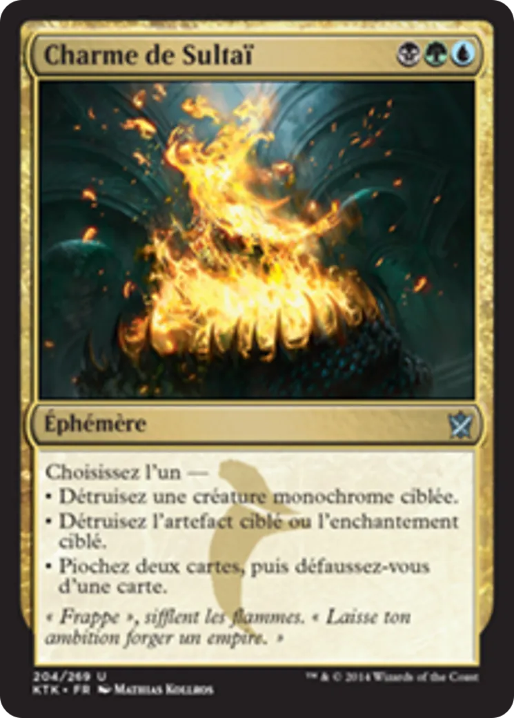 Charme de Sultaï — Khans of Tarkir — Magic: The Gathering