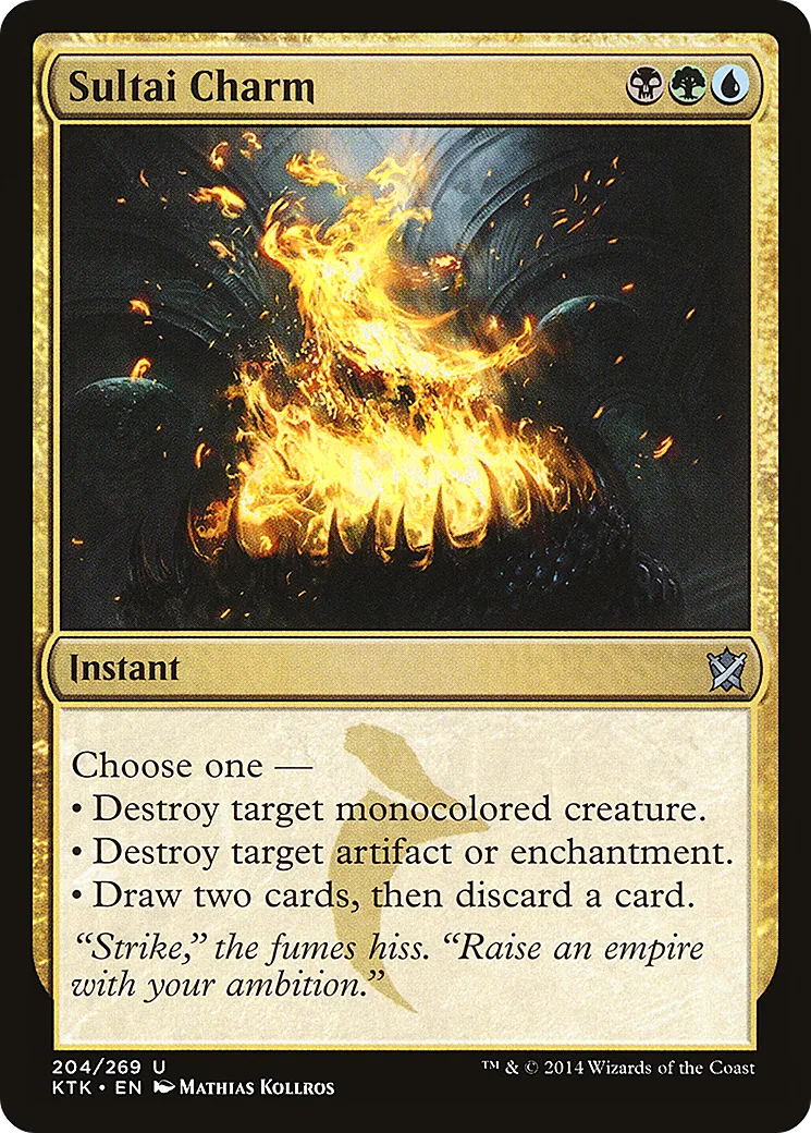 Charme de Sultaï — Khans of Tarkir — Magic: The Gathering
