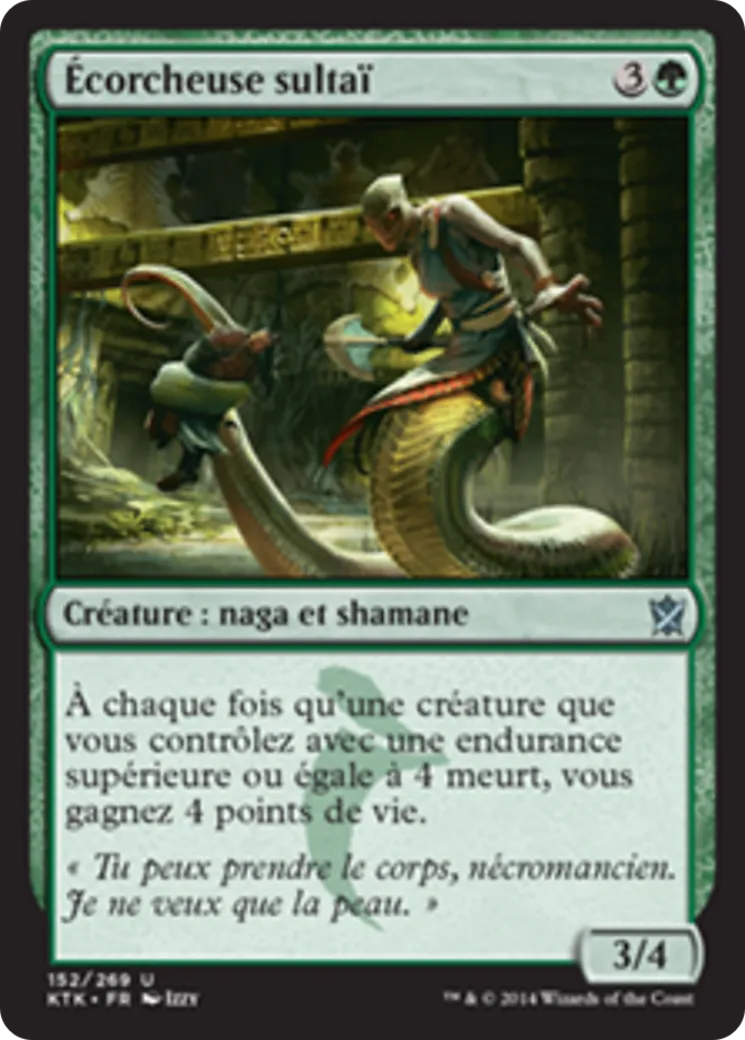 Écorcheuse sultaï — Khans of Tarkir — Magic: The Gathering