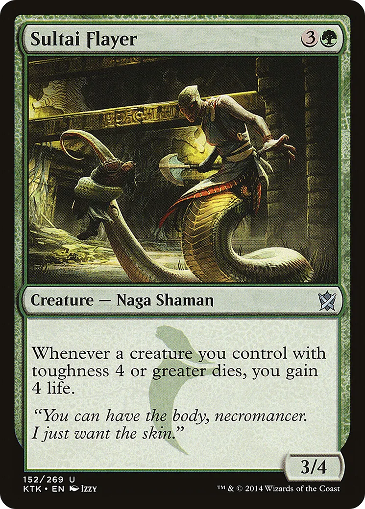 Écorcheuse sultaï — Khans of Tarkir — Magic: The Gathering