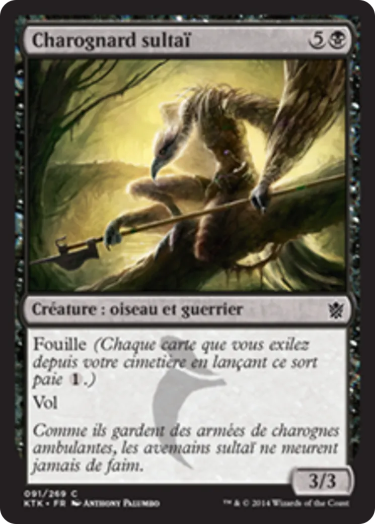 Charognard sultaï — Khans of Tarkir — Magic: The Gathering