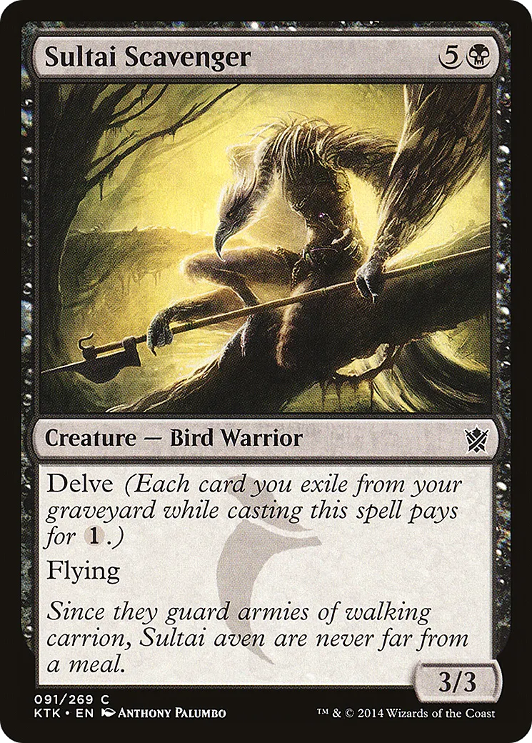 Charognard sultaï — Khans of Tarkir — Magic: The Gathering