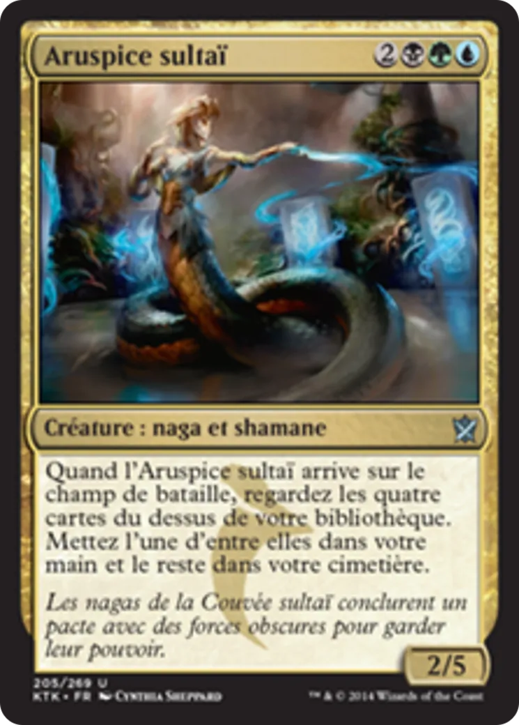 Aruspice sultaï — Khans of Tarkir — Magic: The Gathering