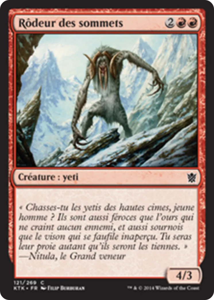 Rôdeur des sommets — Khans of Tarkir — Magic: The Gathering