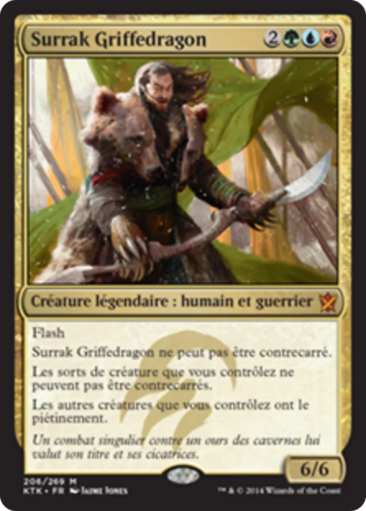 Surrak Griffedragon — Khans of Tarkir — Magic: The Gathering