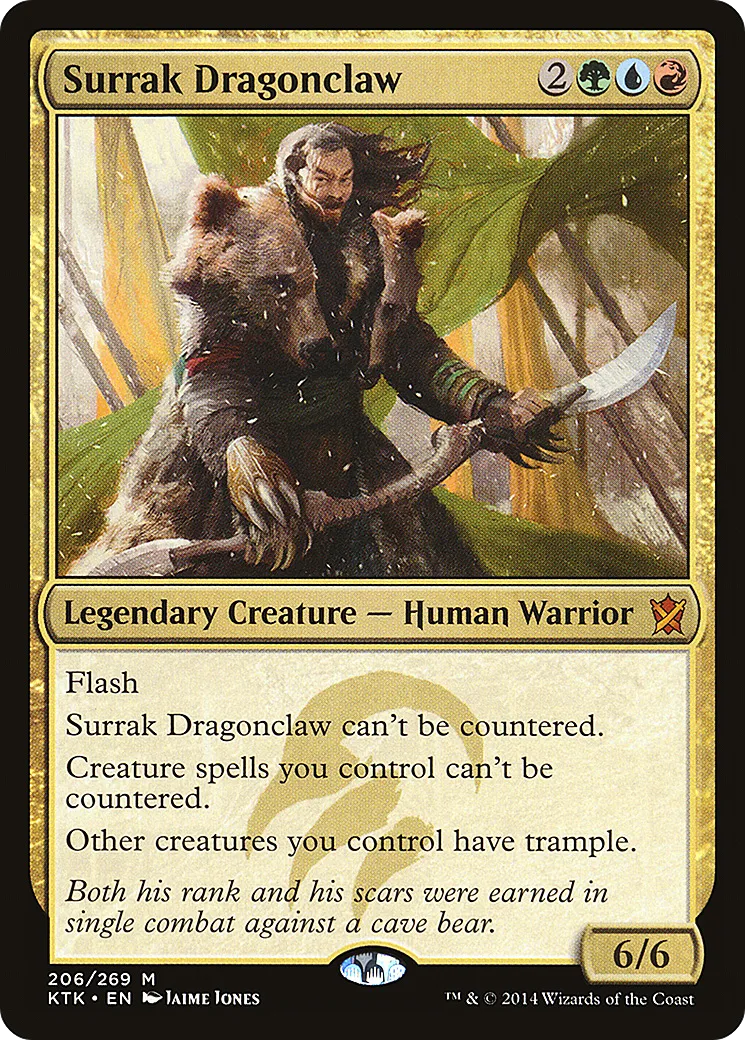 Surrak Griffedragon — Khans of Tarkir — Magic: The Gathering