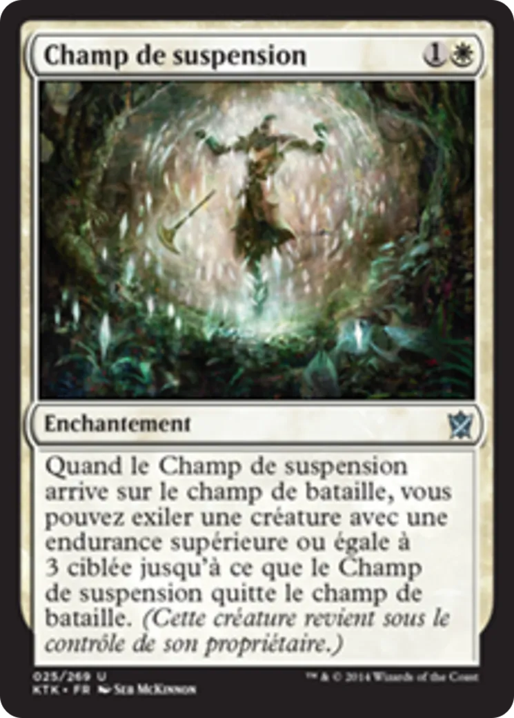 Champ de suspension — Khans of Tarkir — Magic: The Gathering