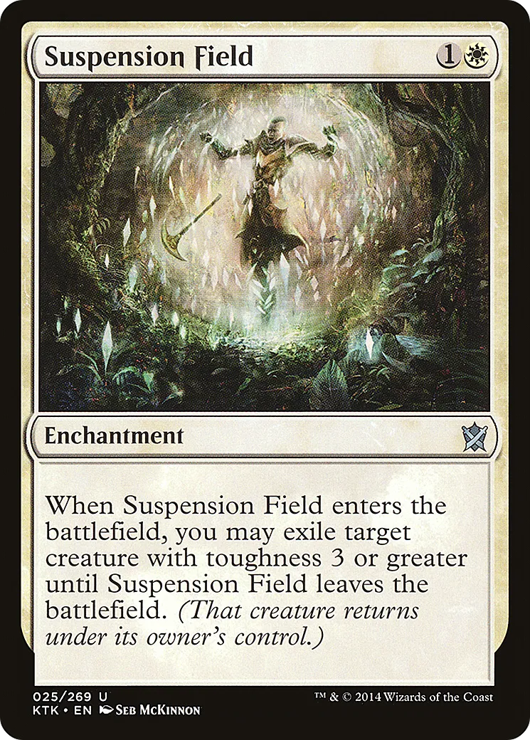 Suspension Field — Khans of Tarkir — Magic: The Gathering