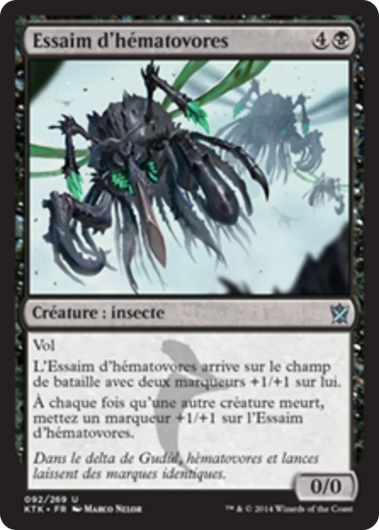 Essaim d'hématovores — Khans of Tarkir — Magic: The Gathering