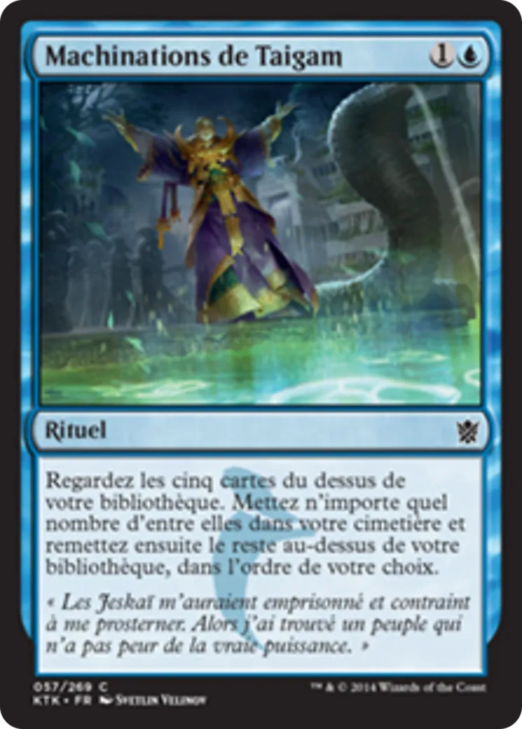 Machinations de Taigam — Khans of Tarkir — Magic: The Gathering