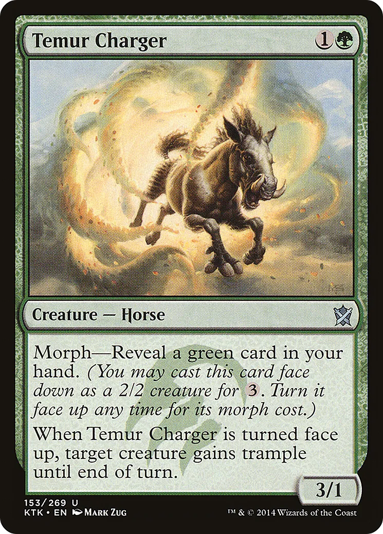 Batailleur temurien — Khans of Tarkir — Magic: The Gathering