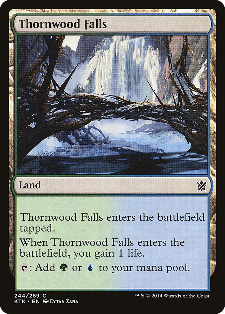 Chutes de Boisépine — Khans of Tarkir — Magic: The Gathering