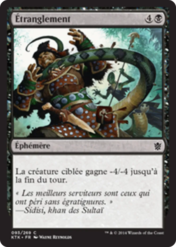 Étranglement — Khans of Tarkir — Magic: The Gathering