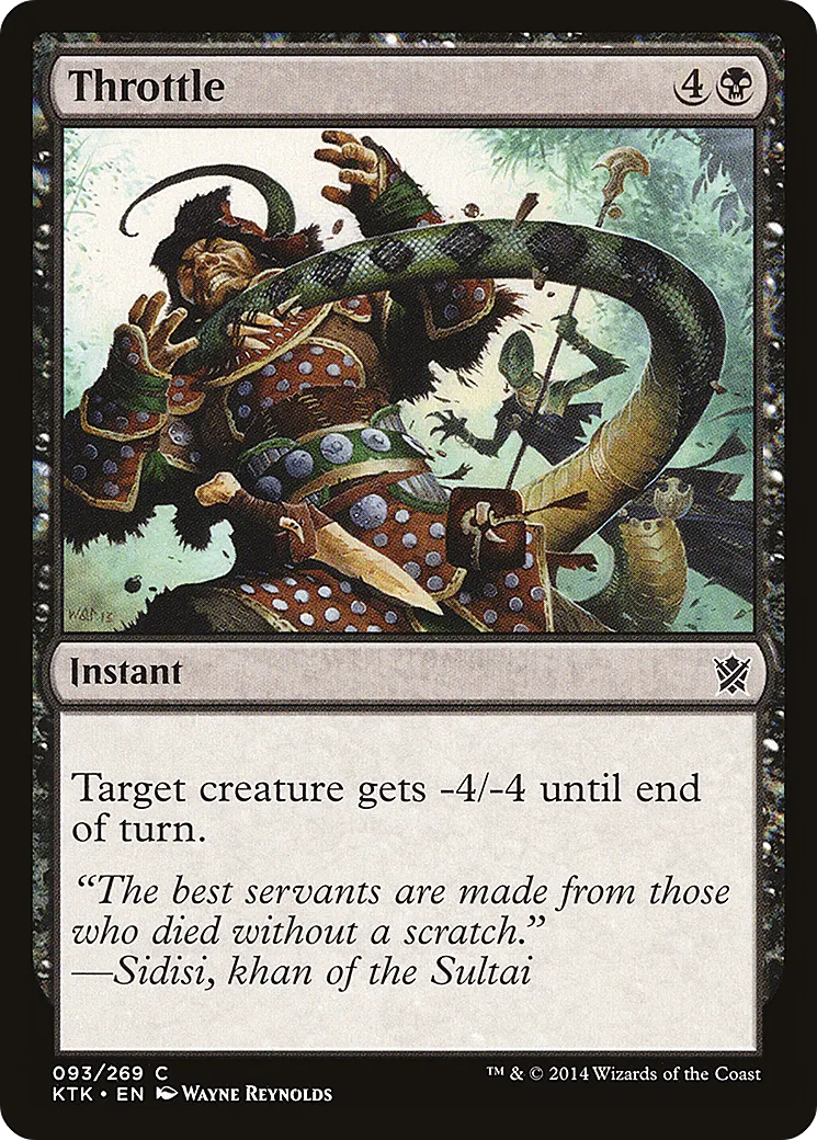 Étranglement — Khans of Tarkir — Magic: The Gathering
