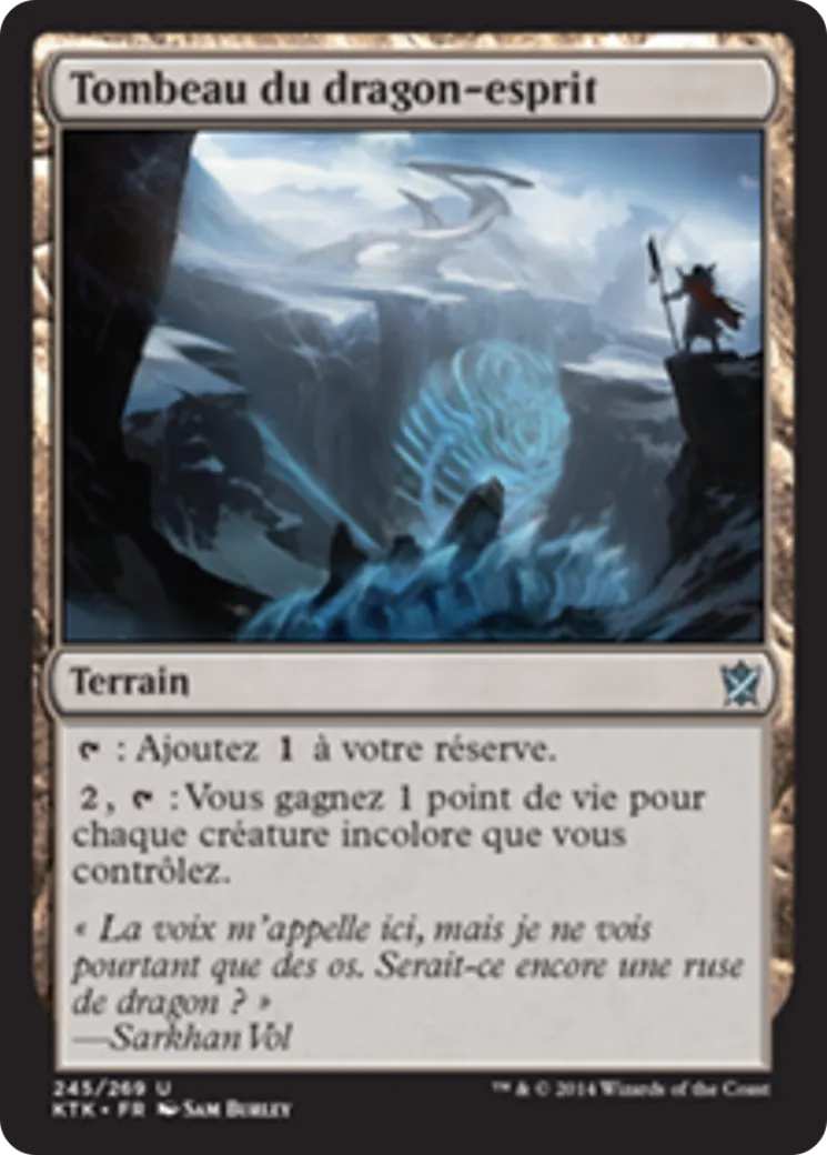Tombeau du dragon-esprit — Khans of Tarkir — Magic: The Gathering