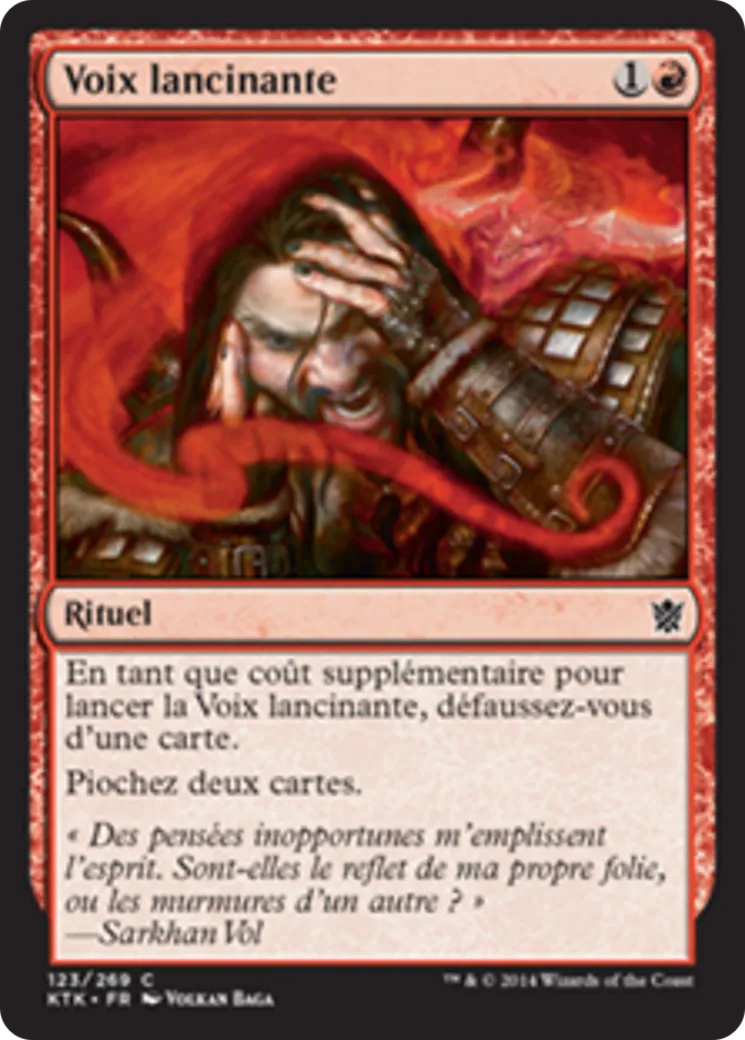 Voix lancinante — Khans of Tarkir — Magic: The Gathering