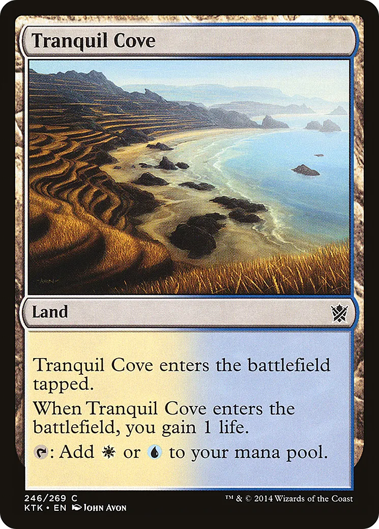 Tranquil Cove — Khans of Tarkir — Magic: The Gathering