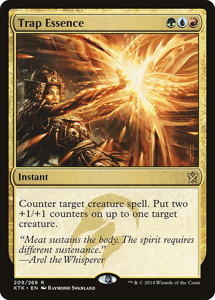 Figer l'essence — Khans of Tarkir — Magic: The Gathering