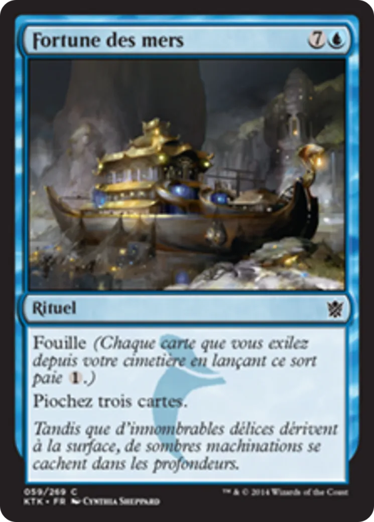Fortune des mers — Khans of Tarkir — Magic: The Gathering