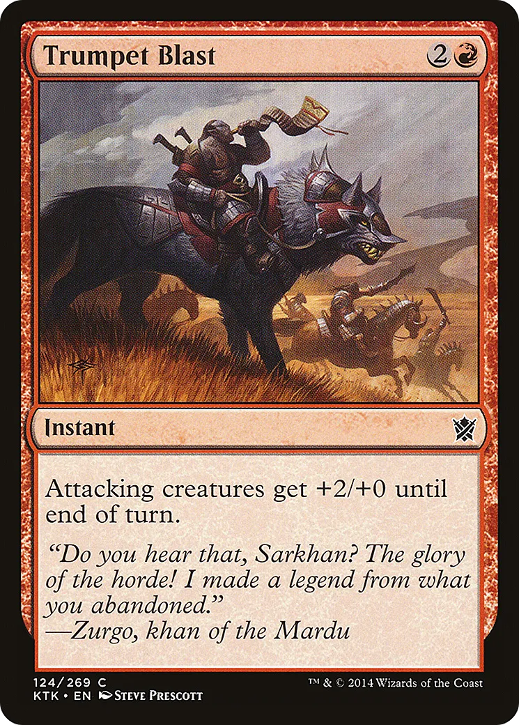 Sonnerie de trompe — Khans of Tarkir — Magic: The Gathering