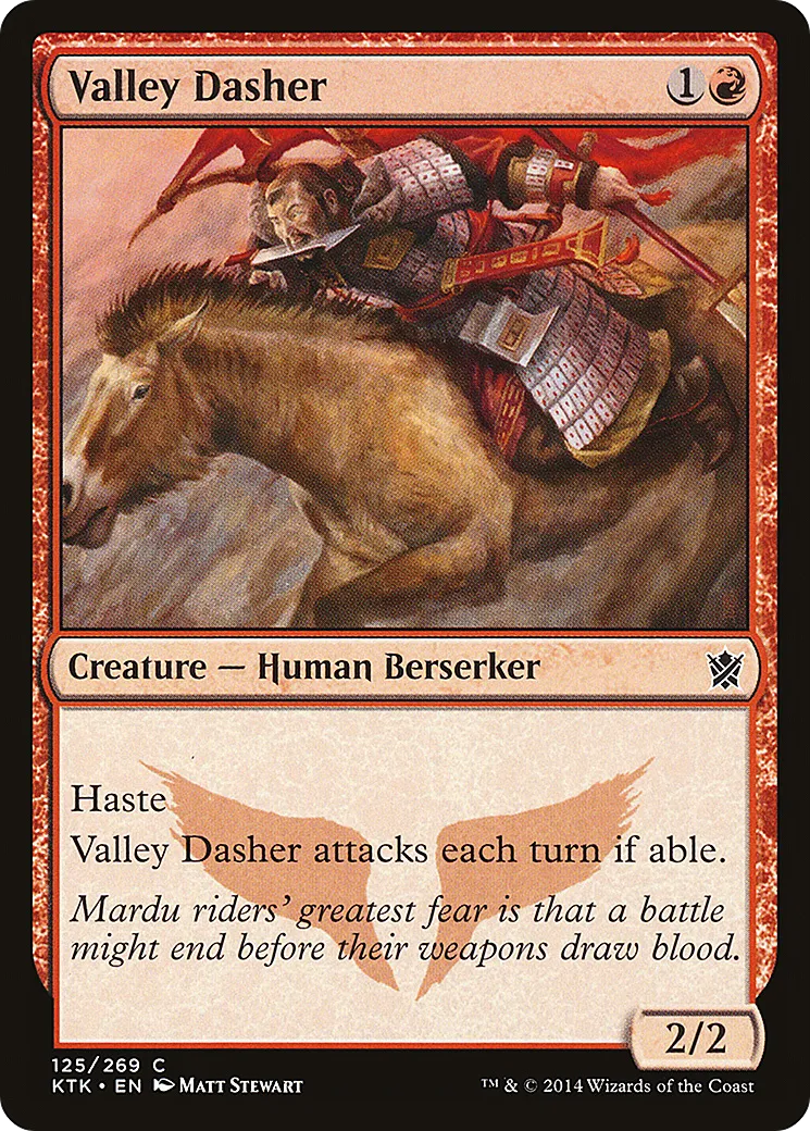 Valley Dasher — Khans of Tarkir — Magic: The Gathering