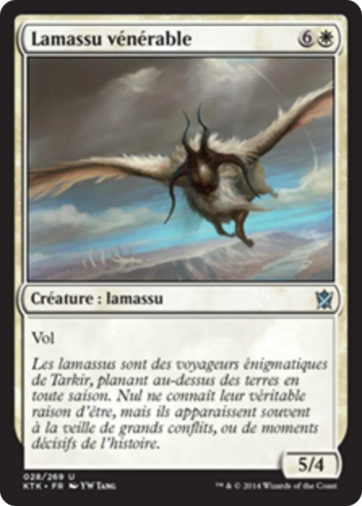 Lamassu vénérable — Khans of Tarkir — Magic: The Gathering