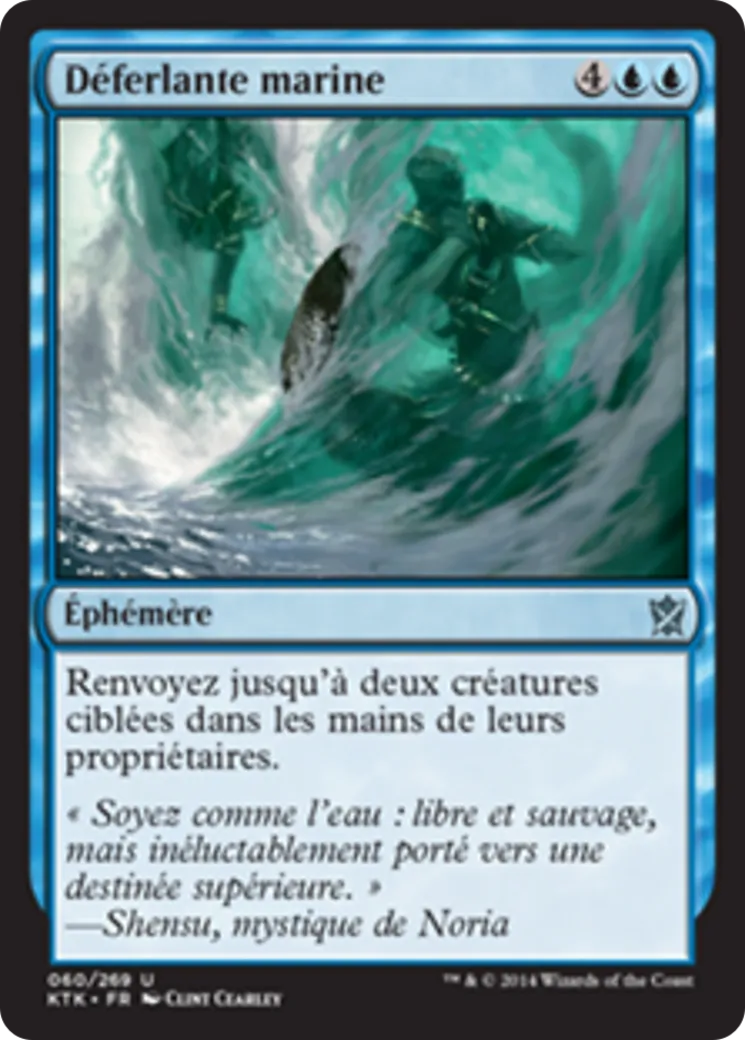 Déferlante marine — Khans of Tarkir — Magic: The Gathering