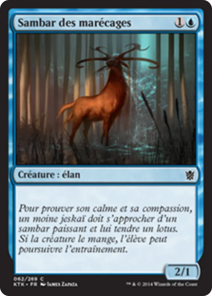 Sambar des marécages — Khans of Tarkir — Magic: The Gathering