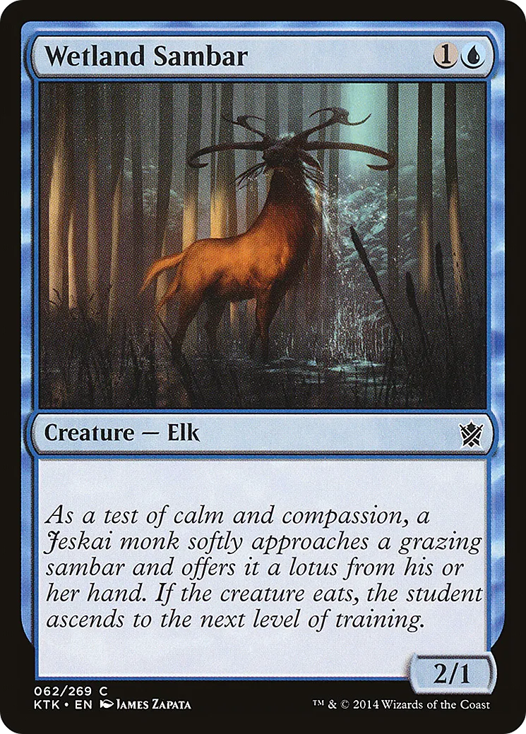 Sambar des marécages — Khans of Tarkir — Magic: The Gathering