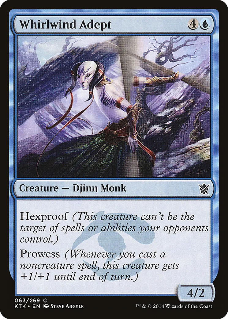 Adepte du tourbillon — Khans of Tarkir — Magic: The Gathering