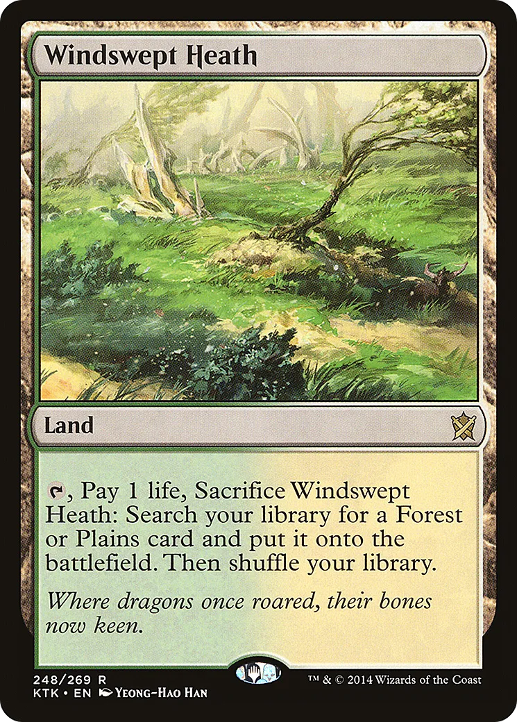Lande venteuse — Khans of Tarkir — Magic: The Gathering