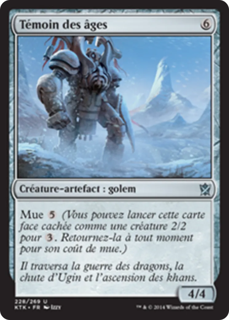 Témoin des âges — Khans of Tarkir — Magic: The Gathering