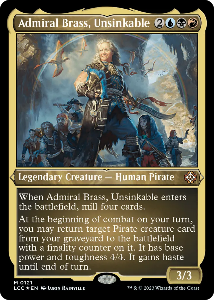 Amirale Hardiesce, l'insubmersible — The Lost Caverns of Ixalan Commander — Magic: The Gathering